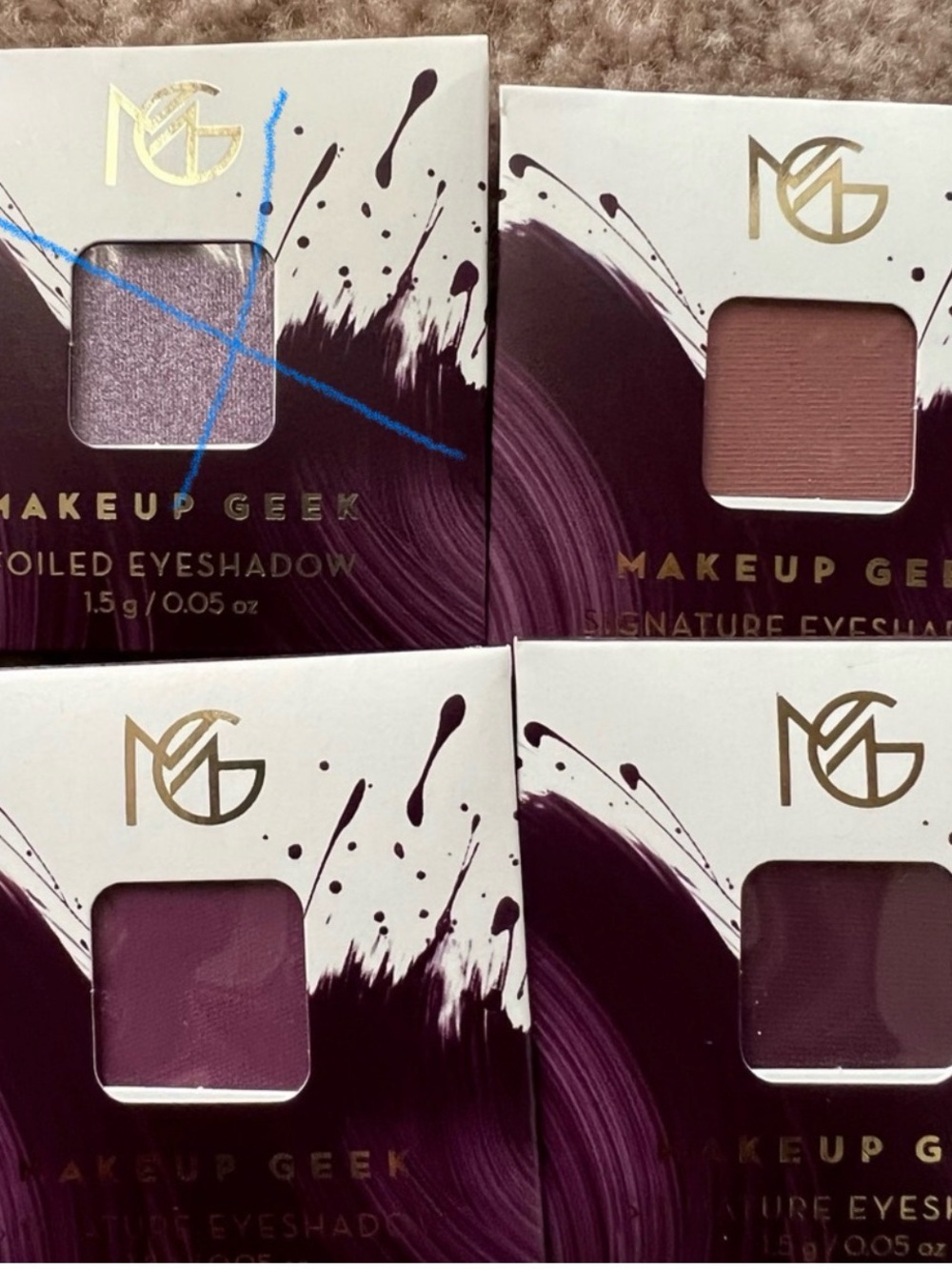 Makeup Geek eyeshadow